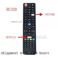 ใหม่ ของแท้ รีโมตคอนโทรล RC320 สําหรับ speler JVC TV 06-532W54-TY01X netiflix