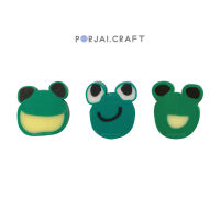 ลูกปัดกบ Frog beads 10mm