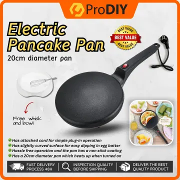 Crepe Maker Frying Pan Non-stick Coating Aluminum Alloy Crepe Pan Tamago Pan