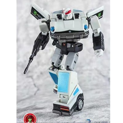 Magic Square Transformation Prowl Police Car MS-B23 MSB23 Model Mini Warrior Action Figure Robot Toys With Sticker