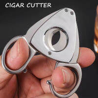 Cuban Cigare Cutter Outdoor Stainless Steel Metal Sharp Ciger Scisors Guillotine Cigr Cutting Blade Smking Accessories Tool