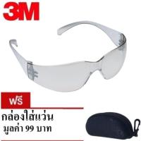 3M 11328 แว่นตานิรภัย VIRTUA เลนส์ใส Indoor/Outdoor Safety Virtua Protective Eyewear I/O Hard Coat Lens