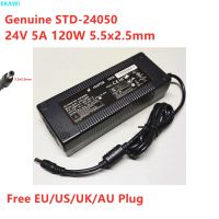 STD-24050ของแท้24V 5A 120W 5.5x2 5อะแดปเตอร์ AC มมสำหรับ TECH Power เครื่องชาร์จอุปกรณ์