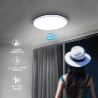 LED Ceiling Light PIR Motion SensorRadar SensorSound and Light Control Smart Home Lighting 20W36W Moisture proof Ceiling Lamp