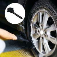 Auto Tire Rim Brush Wheel Hub Cleaning Brushes Car Wheels Detailing Cleaning Accessories Black White Tire Auto Washing Tool