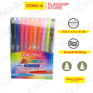 Dong-A Popcorn Puffy Paint Pen - 10 Color Set