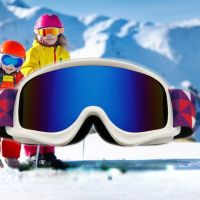 Skiing Goggles for Kid Sports Eyewear UV Protection Sunglasses Anti Fog Anti Glare Windproof Children 39;s Snowboard Skiing Glasses