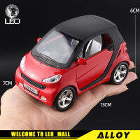 LILEO 1:32 Benz สมาร์ทโลหะของเล่นรถรุ่น Diecast รถสำหรับเด็กจำลองเสียง Light Effect ของขวัญงานอดิเรก Collection