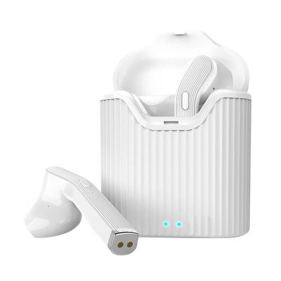 หูฟังหูฟัง True Earbuds หูฟังไร้สายสเตอริโอ5.0ชุดหูฟัง TWS หูฟังบลูทูธ IOS สำหรับหูฟังเน้นเสียงเบสไร้สายและชุดหูฟัง