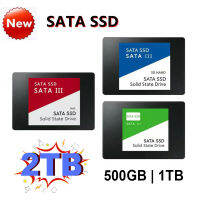 2023ใหม่ SSD Sata 2TB ฮาร์ดดิสก์ไดรฟ์ Sata3 2.5นิ้ว Ssd TLC 500เมกะไบต์วินาทีภายใน Solid State Drives สำหรับแล็ปท็อปและเดสก์ท็อป