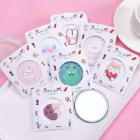 【BEIBEI】 ✨COD✨Cartoon Cute Small Mirror Makeup Mirror Pocket Mirror Korean style random color