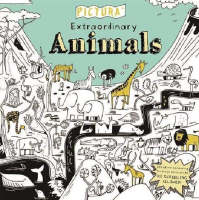 Plan for kids หนังสือต่างประเทศ Pictura Extraordinary Animals ISBN: 9781783702275