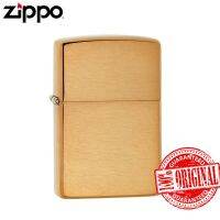 Zippo 204B Classic Brushed Brass / Made in USA / Boyfriend Gift