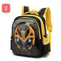 3D Children Primary Cartoon School Bag Transformers Bumblebee Kid Backpack Beg Sekolah