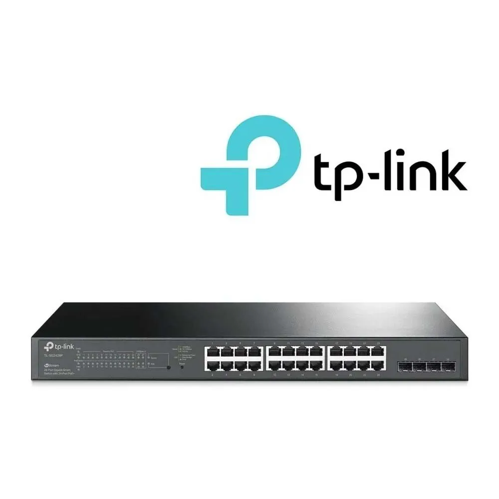 500円引きクーポン】 新品同様TP-Link TL-SG2428P スマートスイッチ