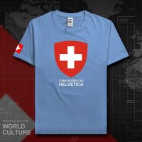 Swiss Confederation Switzerland men t shirt fashion 2019 jersey nation team 100% cotton t-shirt fitness clothing tees new 20