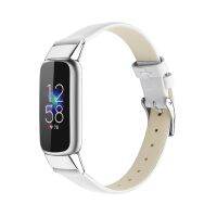 สำหรับนาฬิกาหนัง Fitbit Luxe ขนาด: S (สีขาว) (ขายเอง)