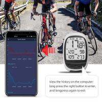 มด BT4.0เครื่องวัดระยะทางที่ผ่านวัดความเร็วจักรยานนำทาง GPS ดวงจันทร์สายัณห์คอมพิวเตอร์ปั่นจักรยาน