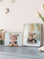 [Fast delivery]High-end Wash photos to make photo frames customize baby photos crystal display table print and make wedding photo album decoration
