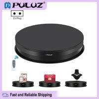 【New in stock】 PULUZ 30cm Adjusting Speed Rotating Turntable Display Stand, Load 10-15kg, EU Plug