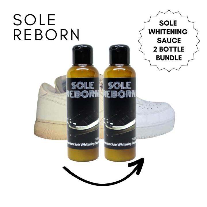 Sole Reborn Sole Whitening Sole Sauce 2 Bottles Bundle 100ml/250ml