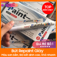 HCMBút Repaint Đế Giày Trắng Đen Chính Hãng Toyo