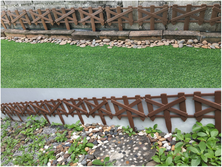 garden-fence-รั้วแต่งสวน-รั้วจัดสวน-รั้วสนาม-รั้วตกแต่ง-ขนาด-60x22-ซ-ม-2-ชิ้น-รั้วระแนง-รั้วปลูกดอกไม้-รั้วล้อมผัก-อุปกรณ์ตกแต่งสวนคุณภาพสูง