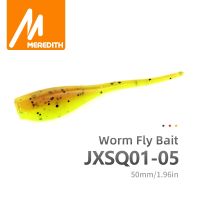 MEREDITH Fishing Lures 50pcs 5cm 1g STINGER SHAD SOFT BAIT SOFT PLASTIC LURES PREDATOR PIKE JXSQ01-05