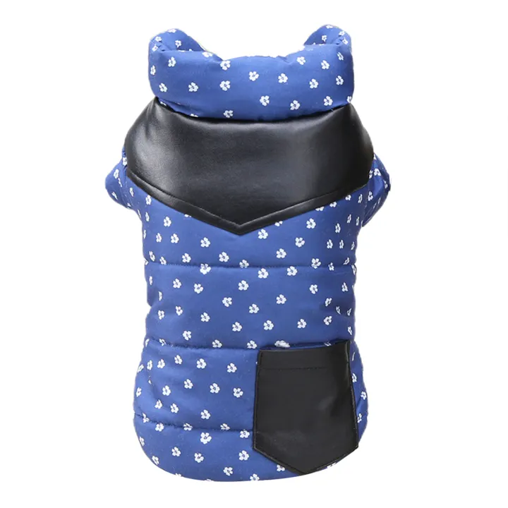 huanhuang Pet Coat Standup Collar Keep Warmth Skinfriendly Fashion