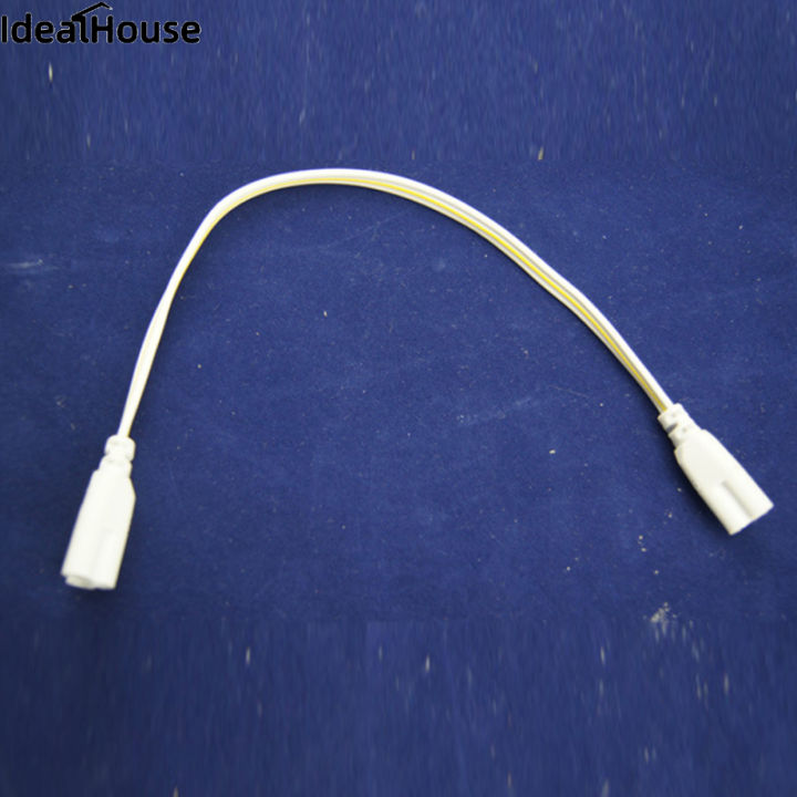 idealhouse-t8-t5-20ซม-สายต่อสายต่อปลายคู่3ท่อ-led-สำหรับหลอดฟลูออเรสเซนต์-led-รวมหลอดหลอดไฟสีขาว