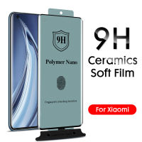 Ultra Thin HD Ceramic Curved Film For Xiaomi Mi 11 Ultra 10 Pro Note 10 Lite Mix 4 Screen Protector Film