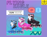 Giày Patin Trẻ Em Chính Hãng - Giày Trượt Patin Flying Eagle Q8