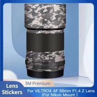 สำหรับ VILTROX AF 56มม. F1.4 Z สติ๊กเกอร์ติดบนตัวเครื่องไวนิลห่อฟิล์มสติกเกอร์ป้องกันเลนส์กล้องเคลือบ (สำหรับ Nikon Mount)