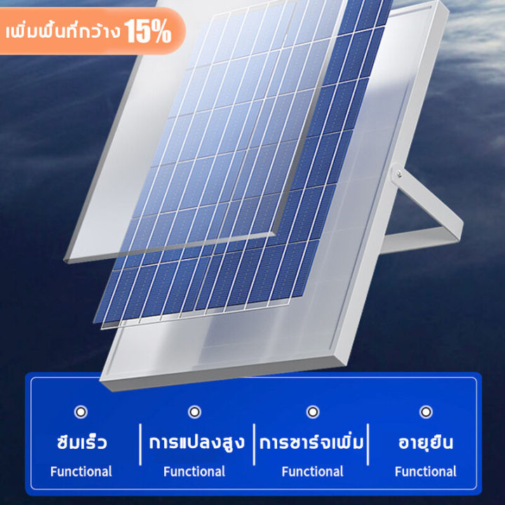 kuchvz-ไฟโซล่าเซลล์-300w-โซล่าเซลล์ไฟled-ip67กันน้ำ-ไฟสปอร์ตไลท์-solar-lights-ไฟ-โซล่าเซล-สวิตช์เซ็นเซอร์ควบคุมไฟ-ไฟสวนพร้อมรีโมทนำไปใช้กับ-สวน-ถนน