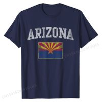 Arizona Flag Retro Men Women Kids Gift T-Shirt Custom Tshirts Fashion Cotton Men Tops Tees Customized