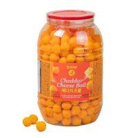 No Brand Cheese Balls Barrel โน แบรนด์ ข้าวโพด ทรงกลม รสชีส 380g.