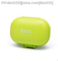 4 Colors Compartment Travel Pill Box Organizer Tablet Medicine Storage Dispenser Case Holder Splitter Container Pillbox 1PC