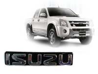 แผ่นป้ายติดรถยนต์ โลโก้หน้ากระจัง สีชุปโครเมี่ยม ISUZU ตราหน้ากระจัง DMAX LOGO ปี2003-2011 ****ครบเครื่องเรืองประดับยนต์** จัดส่งเร้ว