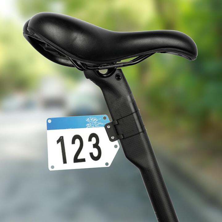 ZYMOON Bike Racing Number Plate Lightweight Race Number Plates for