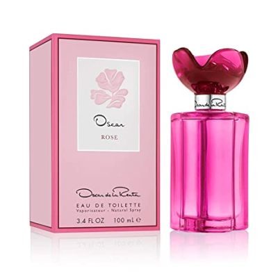 Oscar De La Renta Rose Eau De Toilette For Women 100 ml. ( กล่องซีล )