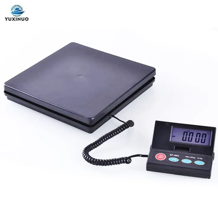 SF890 50KG/2G LCD Electronic Shipping Scale Package Postal Floor Scale