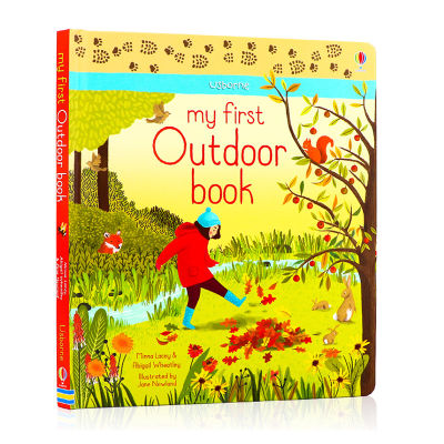 Usborne produced childrens outdoor activities manual my first outdoor bookMy first outdoor Book English original popular science books for childrens outdoor activities picture books for parents and children