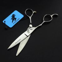 6 inch hair tesoura de cabeleireiro profissional barber scissors barbearia hairdressing scissors Left hand willow slice scissors