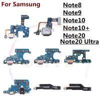 ต้นฉบับ USB ชาร์จบอร์ดพอร์ตเชื่อมต่อสายยืดหยุ่นสําหรับ Samsung NOTE8 NOTE9 NOTE10 + PLUS Note20 Ultra N960 N970 N976 N981 N986