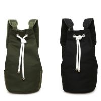 Drawstring Bag Sports Waterproof Pouch Backpack Pull Rope Canvas Gym Sack Mochila Knapsack High Quality Large Capacity Backpacks