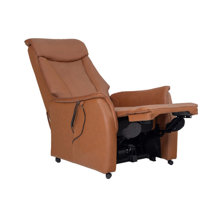 modernform-recliner-รุ่น-chilton-เก้าอี้ปรับนอน-หนังแท้-สีน้ำตาล