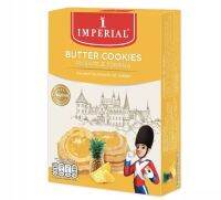 IMPERIAL บัตเตอร์คุกกี้ สูตรเดนมาร์ก สับปะรดทอปปิ้ง ตรา อิมพีเรียล 100 กรัม