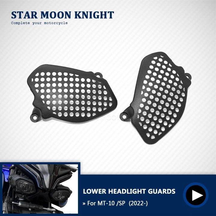 For Yamaha MT10 MT10 MT 10 SP 2022 Motorcycle Lower Headlight Guards