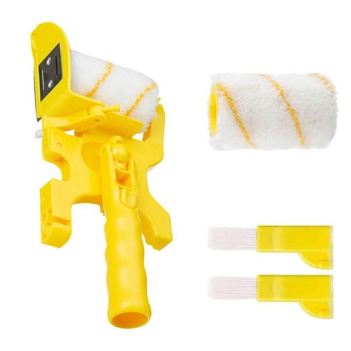 Multifunction Wall Paint Roller Set Professional Cleancut Edger Painting Rolling Brush for Wall