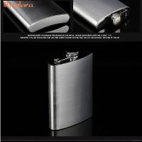 Portable Stainless Steel Hip Flask with Box as Gift Whiskey Honest Flask Bottle